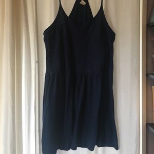 Navy Blue Roxy Summer Dress